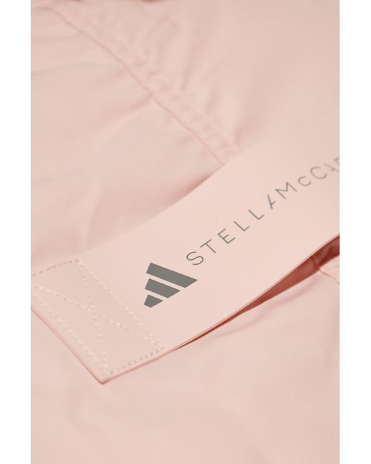 Adidas By Stella McCartney Pink Bomber Style Jacket