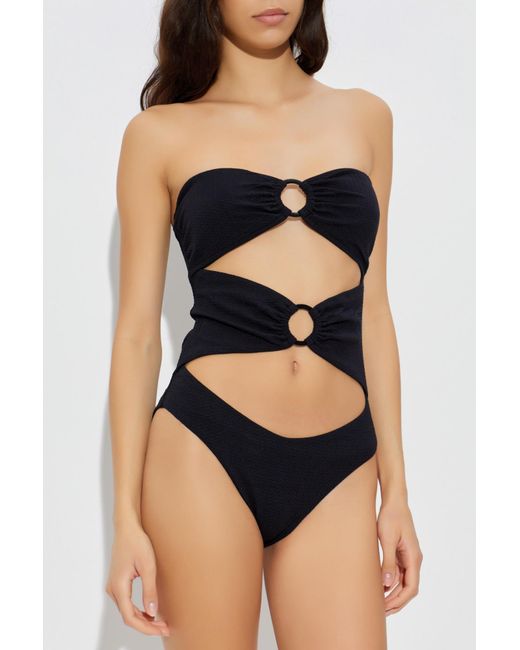 Melissa Odabash Black One-Piece Swimsuit "Alicante"
