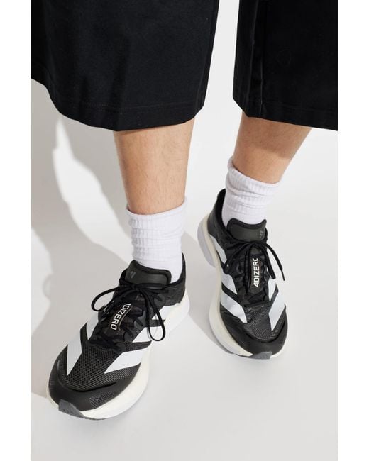 Adidas Originals White Sports Shoes 'Adizero Boston 13' for men