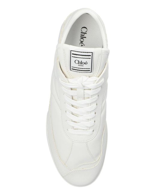 Chloé White Sneakers Kick