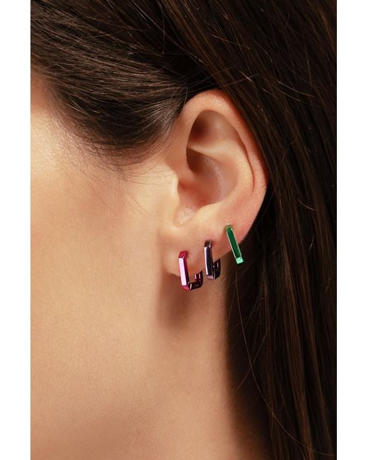 Eera Black Single Earring "Candy"