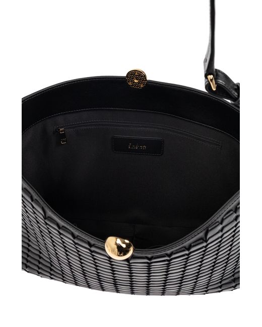 Furla Black Shoulder Bag "Sfera Soft Large"