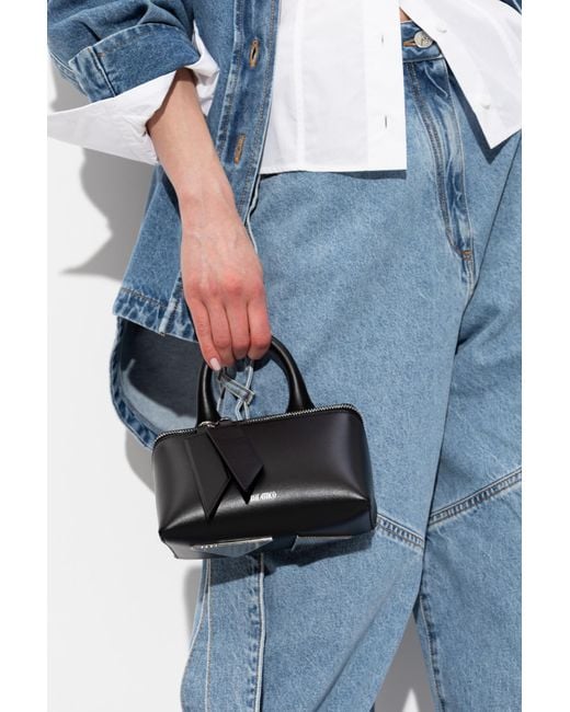 The Attico Black Handbag 'Friday'