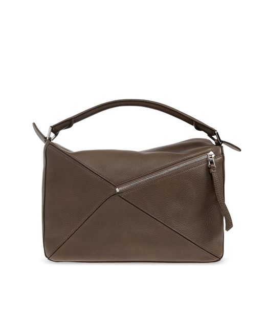 Loewe Brown Handbag `puzzle Large`, for men