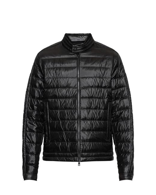 Moncler Black Quilted Jacket 'Jacobus' for men