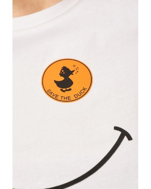 Save The Duck White T-shirt 'gilma',