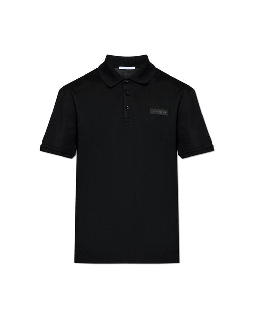 Givenchy Blue Polo With Logo for men