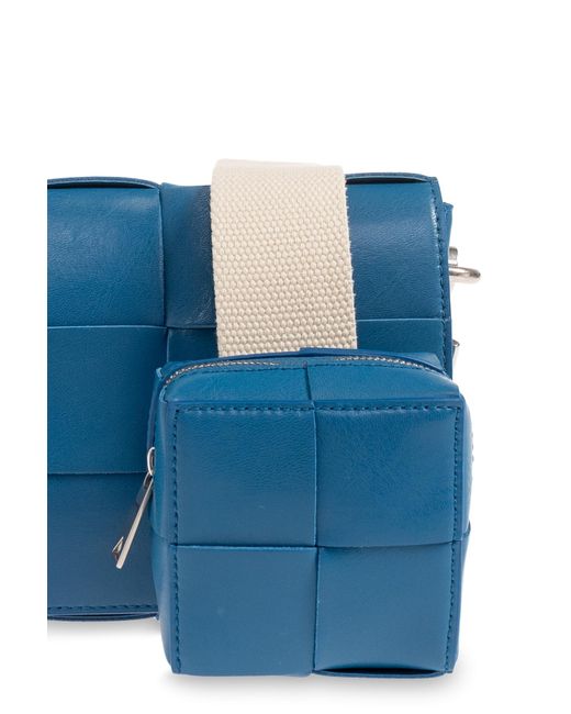 Bottega Veneta Blue 'cassette Medium' Shoulder Bag, for men