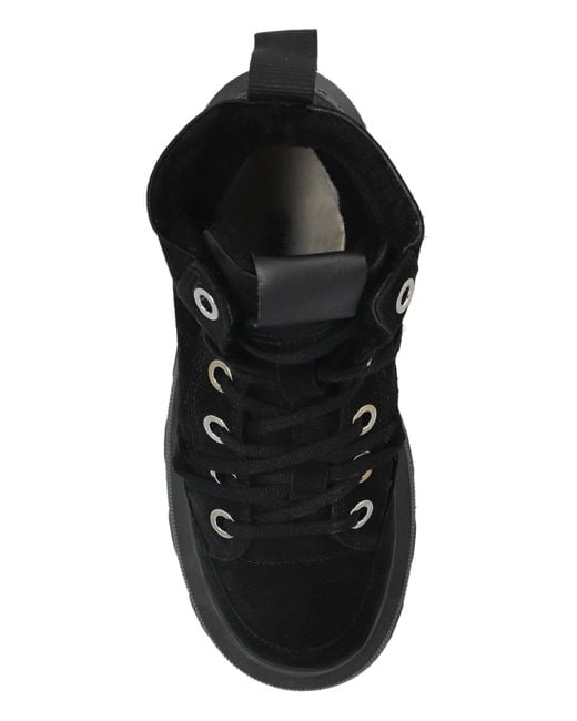 Inuikii Black Suede Ankle Boots 'Matilda'
