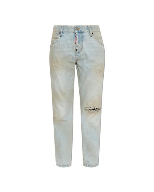 DSquared² Blue 'Teddy' Jeans