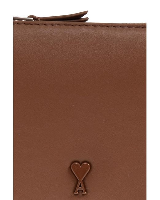 AMI Brown Leather Wallet