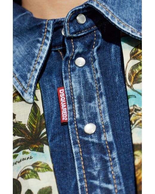 DSquared² Blue Denim Jacket