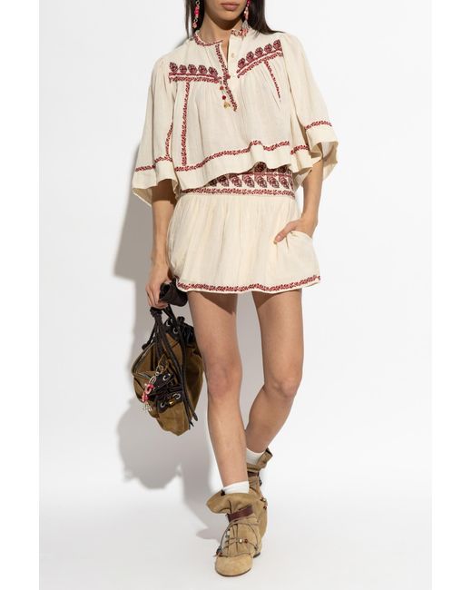 Isabel Marant Natural Top 'Juline'