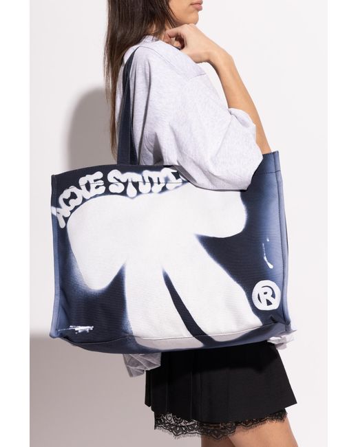 Acne Black Shopper-Type Bag