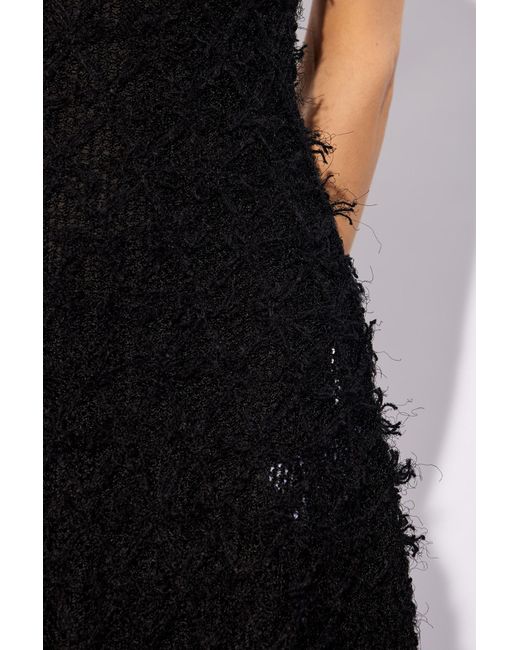 Chloé Black Flared Mini Dress,