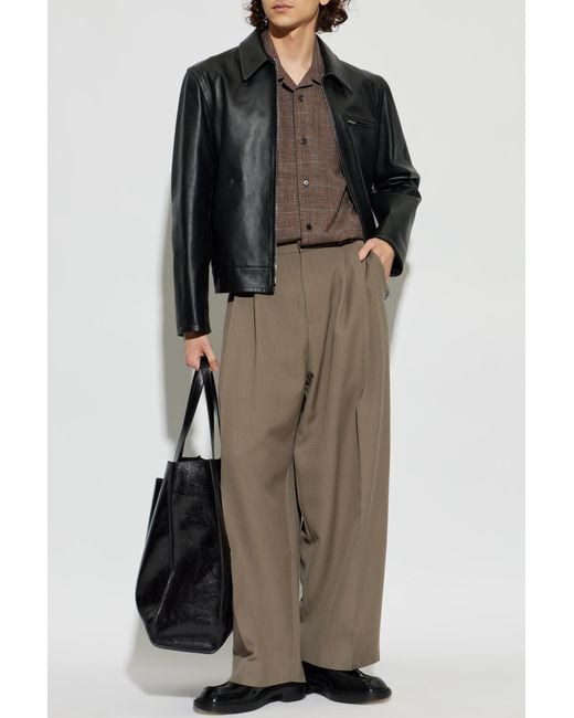 Studio Nicholson Green Line Trousers for men