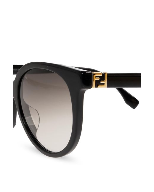 Fendi White Sunglasses