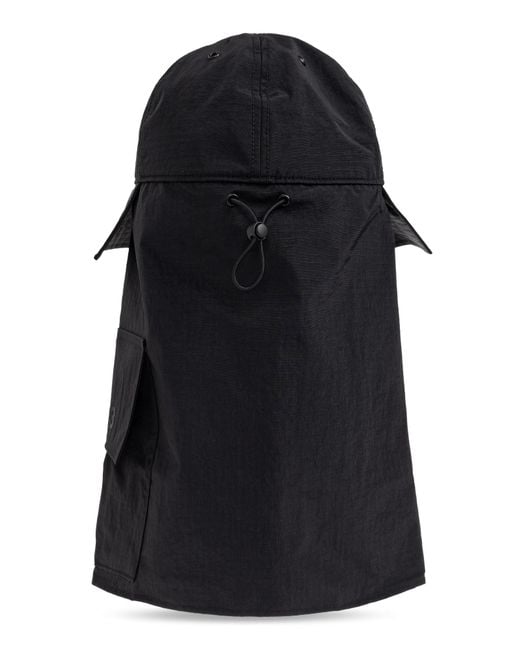 Y-3 Black Cape With Pocket