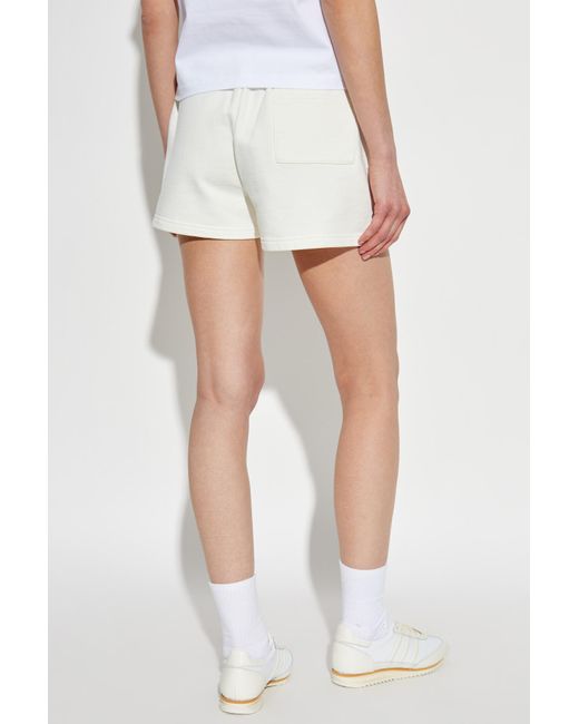 Casablanca White Logo Shorts