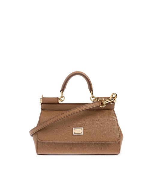 Dolce & Gabbana Black Handbag 'Sicily Small'