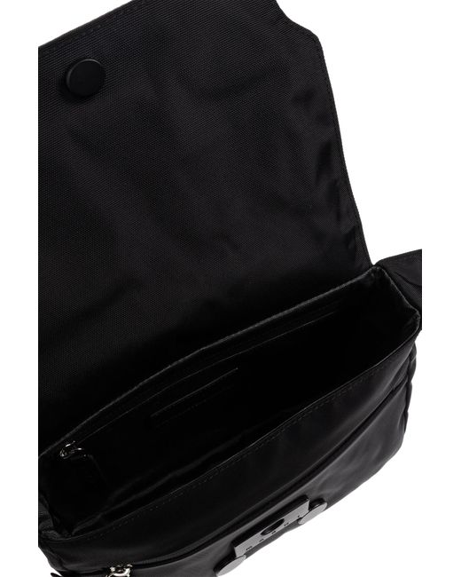 Marni Black Shoulder Bag With Logo for men