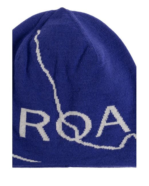 Roa Blue Cap With Logo