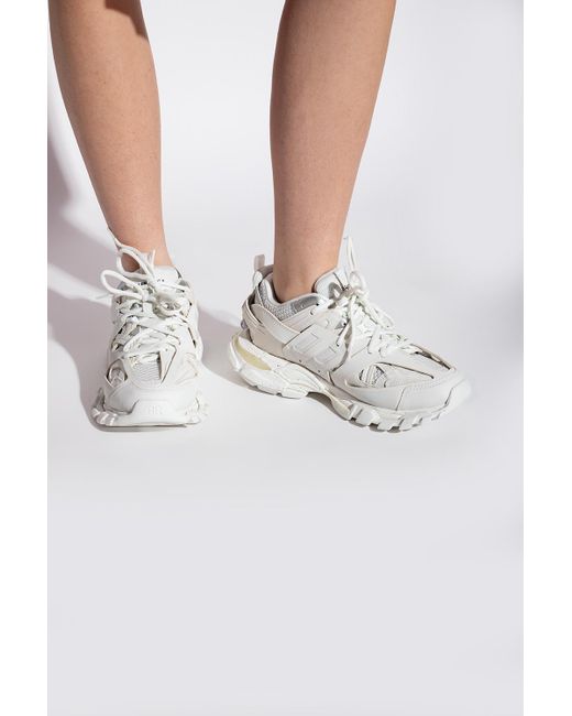 balenciaga white track sneakers