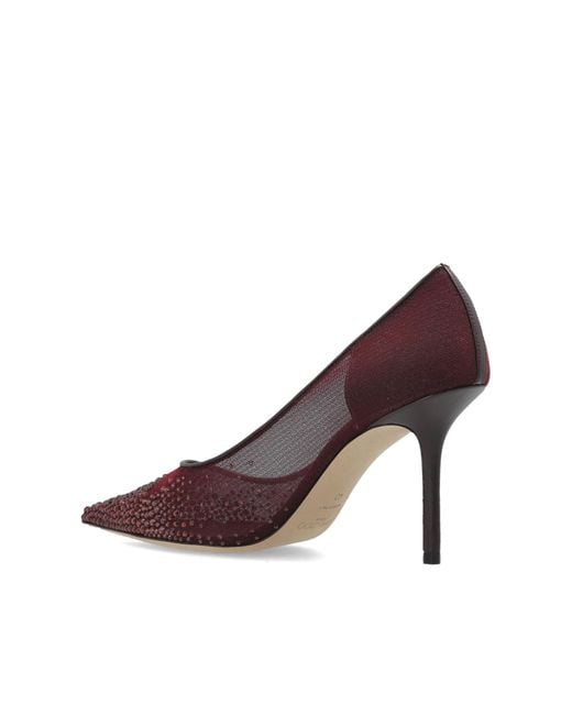 Jimmy Choo Brown 'Love' High Heels