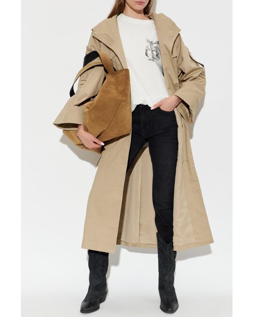 AllSaints Natural Trench Coat 'Clayton'