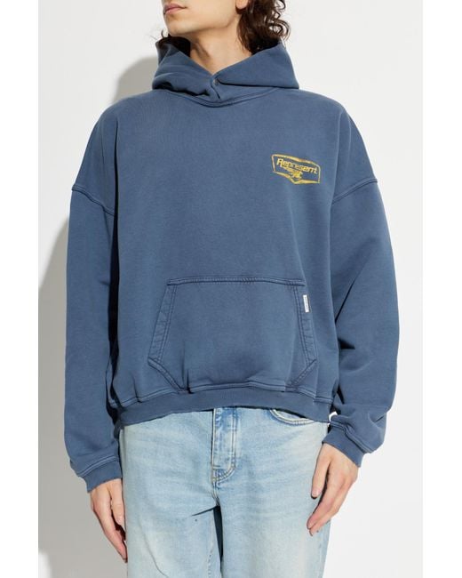 Represent Blue Hoodie for men