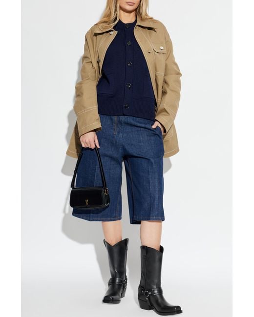 AMI Natural Jacket With Pockets