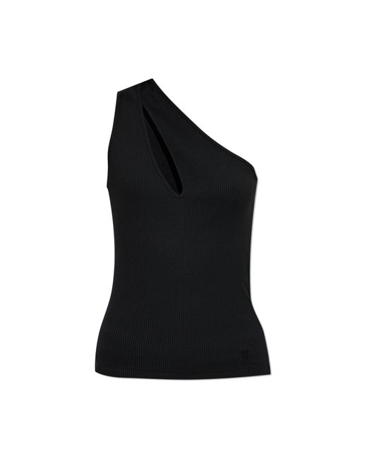 Amiri Black Top With A Cut-Out
