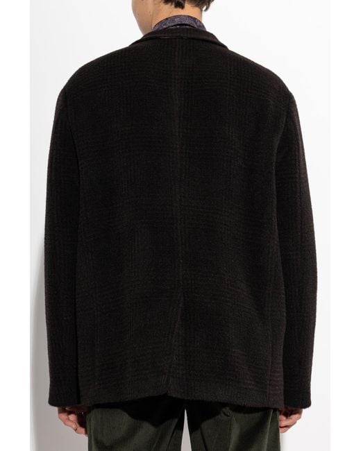 Etro Black Wool Jacket for men