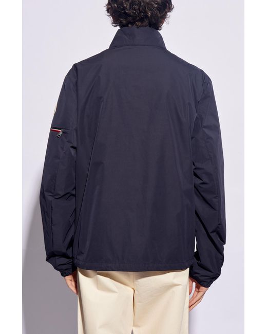 Moncler Blue 'ruinette' Hooded Jacket, for men