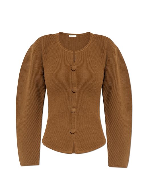 By Malene Birger Brown Cardigan 'Francinas'