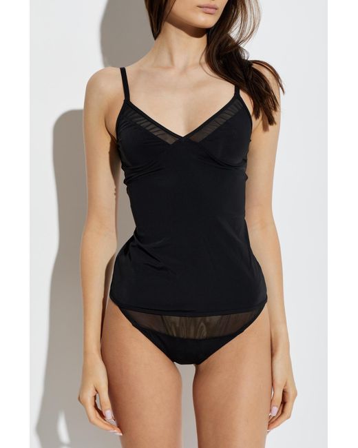 Heist Studios Black "Sheer" Lingerie Top