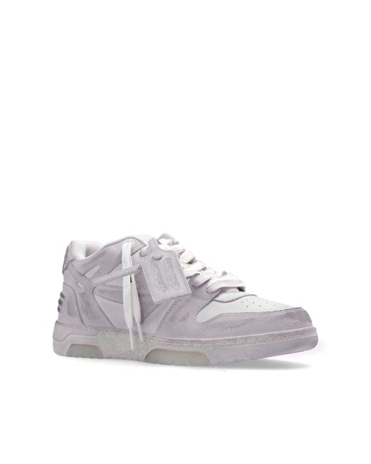 Off-White c/o Virgil Abloh Gray 'out Of Office' Sneakers, for men