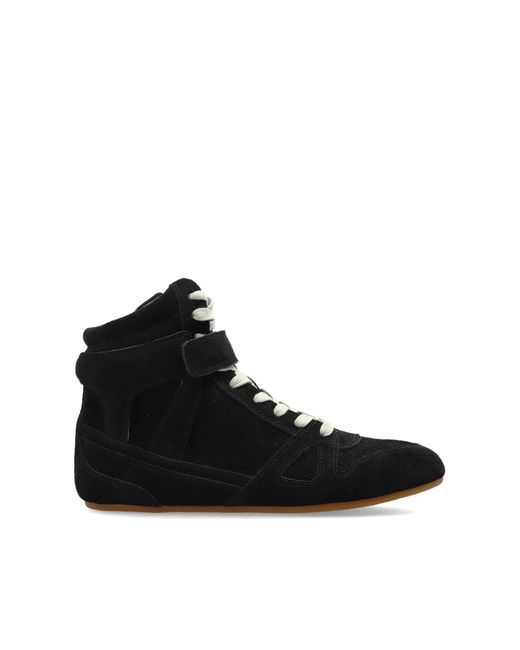 Isabel Marant Black "Senny High" Sports Shoes