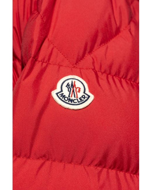 Moncler Red "Montbrocq" Down Jacket for men