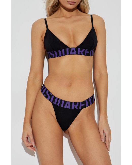 DSquared² Blue Strings With Logo