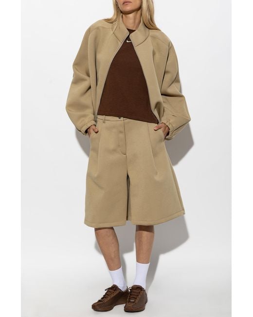 Nike Natural Sweatshirt With Pockets