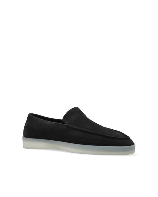 Fear Of God Black Leather Shoes for men