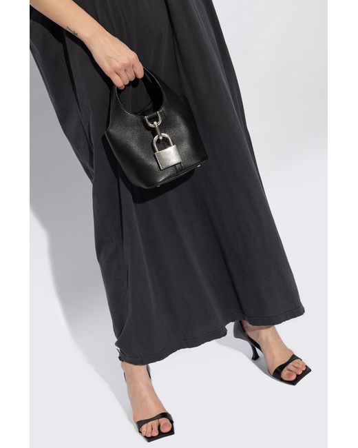 Balenciaga Black ‘Locker Hobo Small’ Shoulder Bag