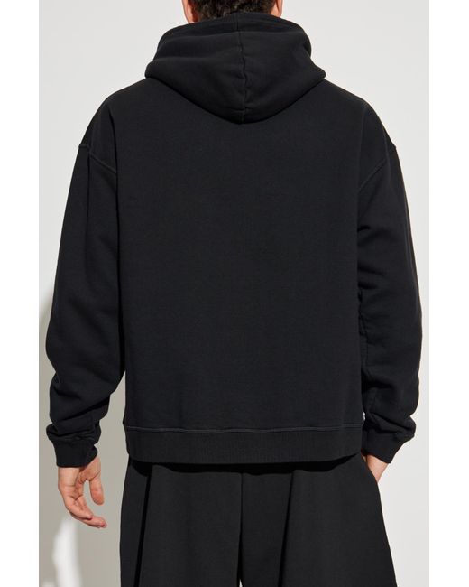 DSquared² Black Sweatshirt With Print for men