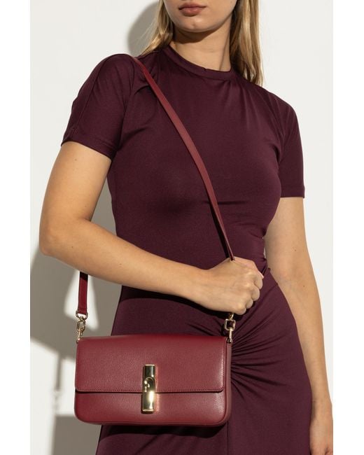 Furla Purple Shoulder Bag 'Iride Small'