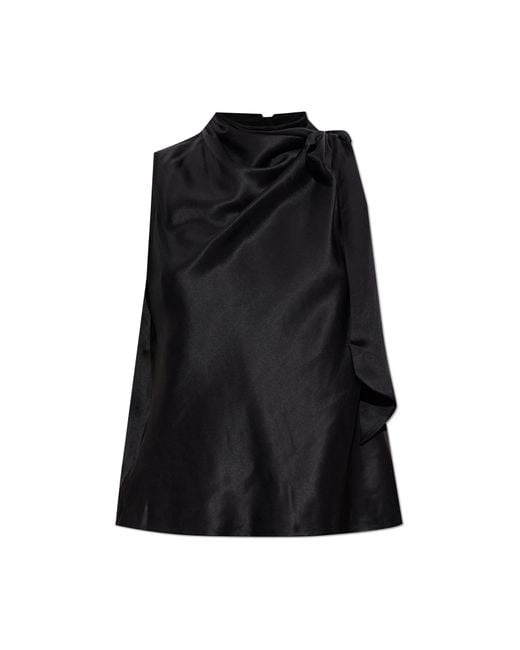AllSaints Black Herela Top