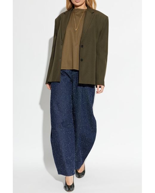 Jacquemus Green Loose-Fit Top