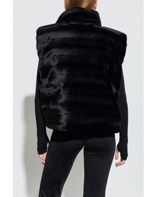 Balenciaga Black Reversible Vest From The 'skiwear' Collection,