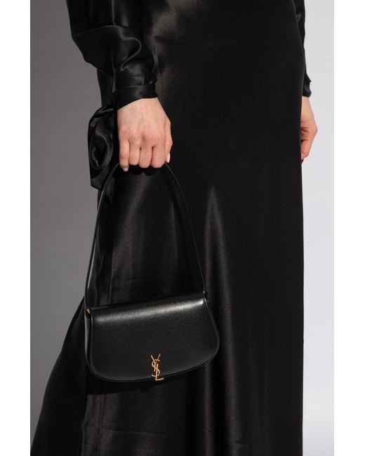 Saint Laurent Black ‘Voltaire Mini’ Shoulder Bag