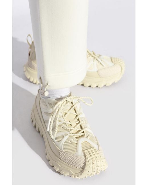 Moncler White Sneakers Trailgrip Amoeba